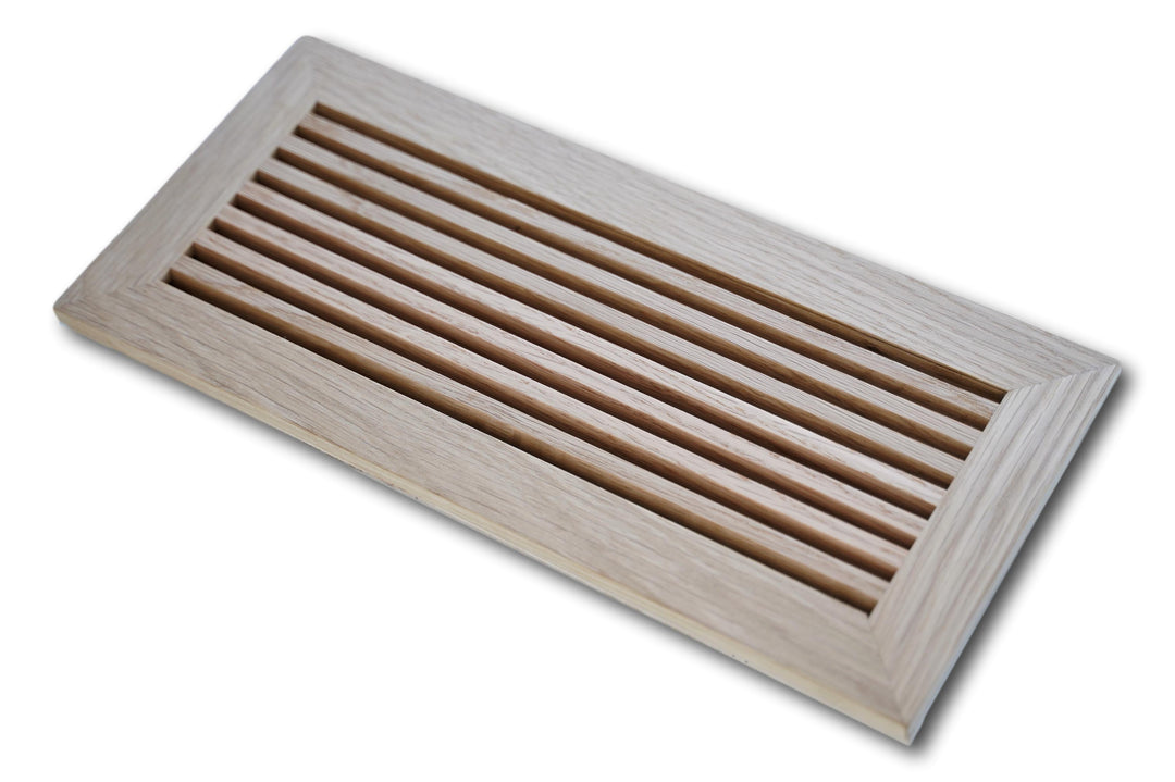 Linear Bar Wood Grilles - Flush Mount No Frame - Floor Flush with Frame Grille Vexell - VCU