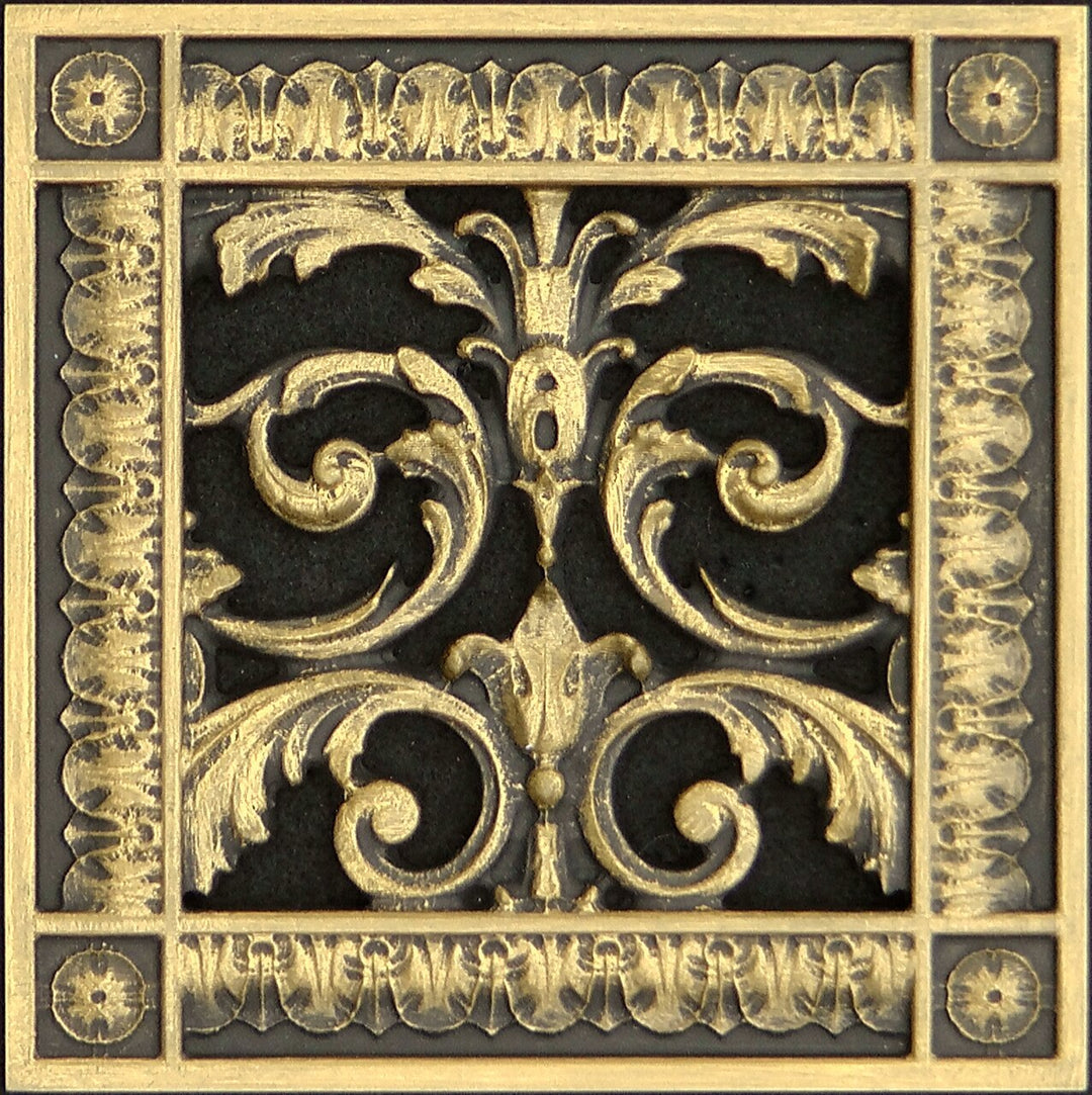 Louis XIV Resin Vent Cover Grille Beaux-Arts Classic Products - VCU