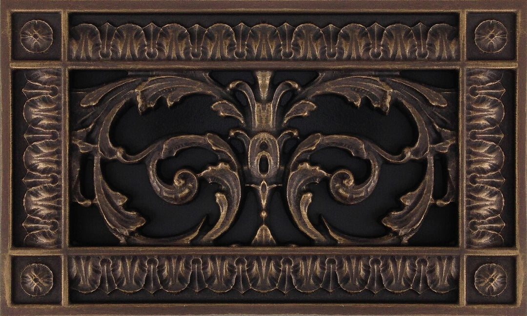 Louis XIV Resin Vent Cover Grille Beaux-Arts Classic Products - VCU