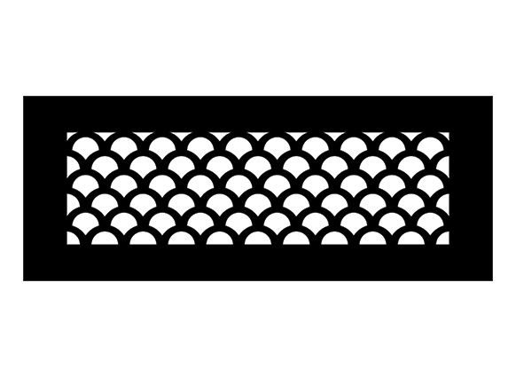 Sanibel Design Vent Covers - Made to Order Vent Cover Reggio Register Company, LLC - VCU