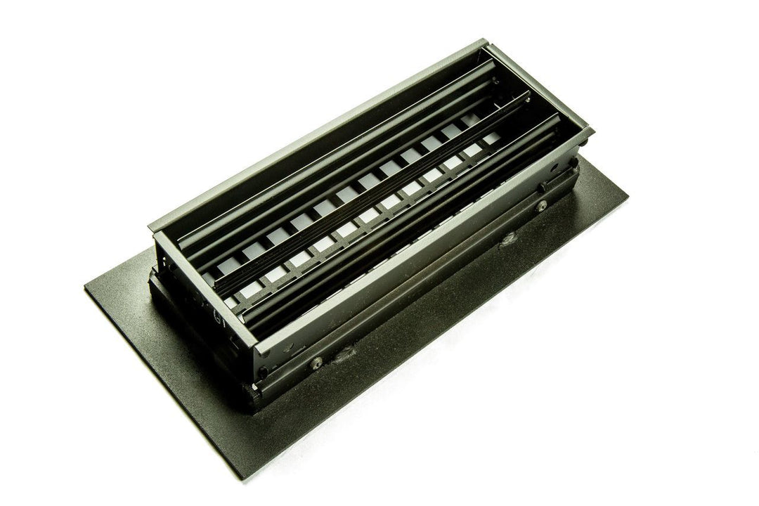 Silver Series Steel Designs Square Registers and Returns Vent Cover Steel Crest Corporation - VCU