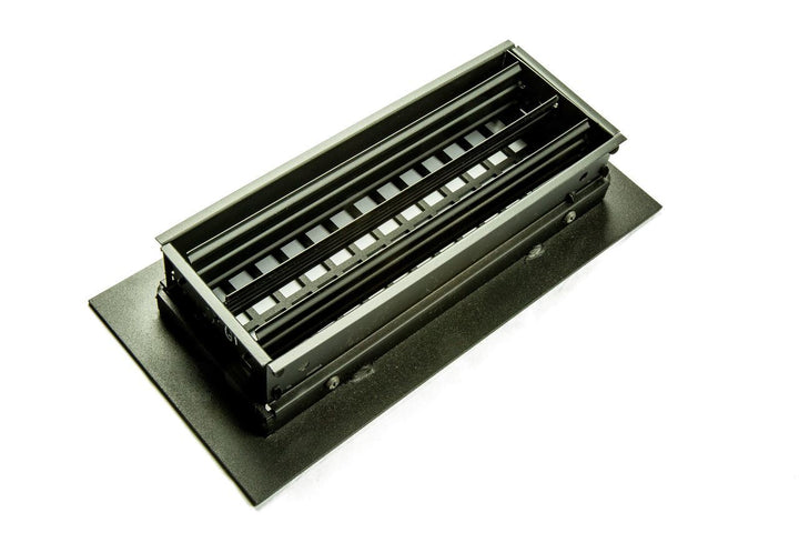 Silver Series Steel Designs Square Registers and Returns Vent Cover Steel Crest Corporation - VCU