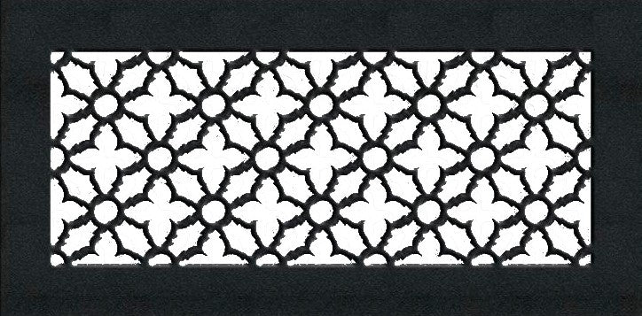 Silver Series Steel Designs Traditional Registers and Returns Vent Cover Steel Crest Corporation - VCU