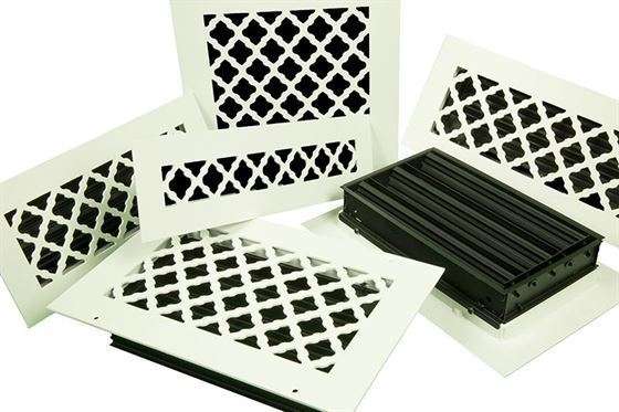 Bronze Series Steel Designs Registers and Returns Vent Cover Steel Crest Corporation - VCU