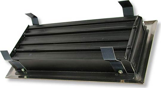 Victorian Floor and Wall Registers Vent Cover Steel Plated (Wholesale Registers) - VCU