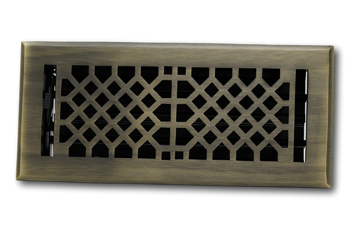 Vintage Industrial Solid Brass Vent Covers Vent Cover Kay Hardware - VCU