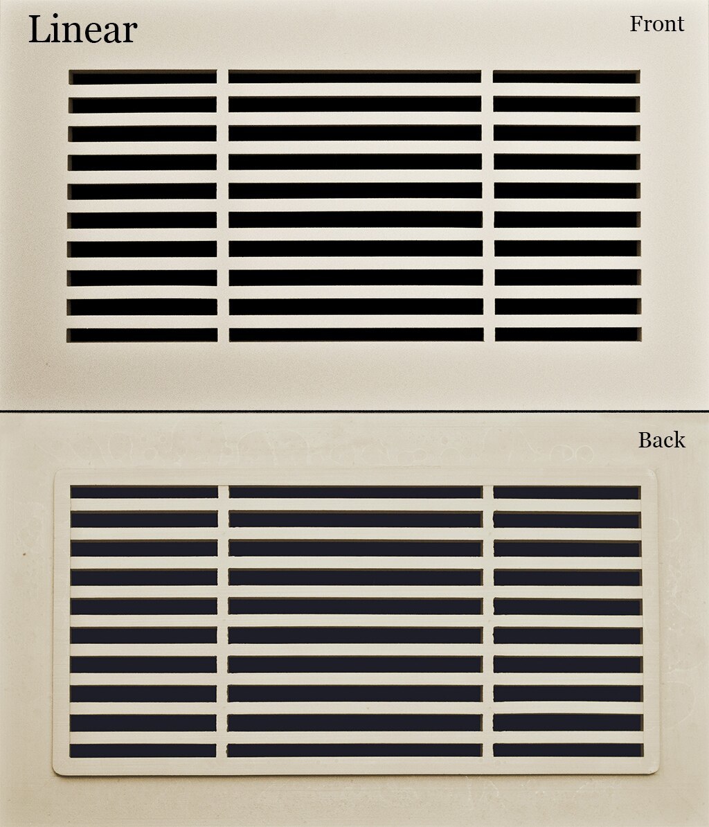 Decorative Resin Air Return Filter Grille