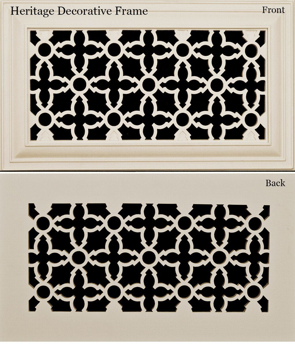 Decorative Resin Air Return Filter Grille