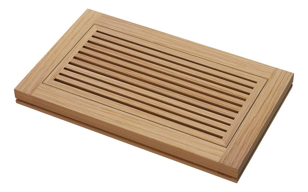 Linear Bar Floor Wood Grilles - Flush Mount with Frame Flush Grille Vexell - VCU