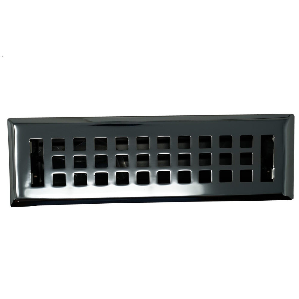 Madelyn Carter Artisan Polished Chrome Wall and Floor Vent Cover Vent Cover