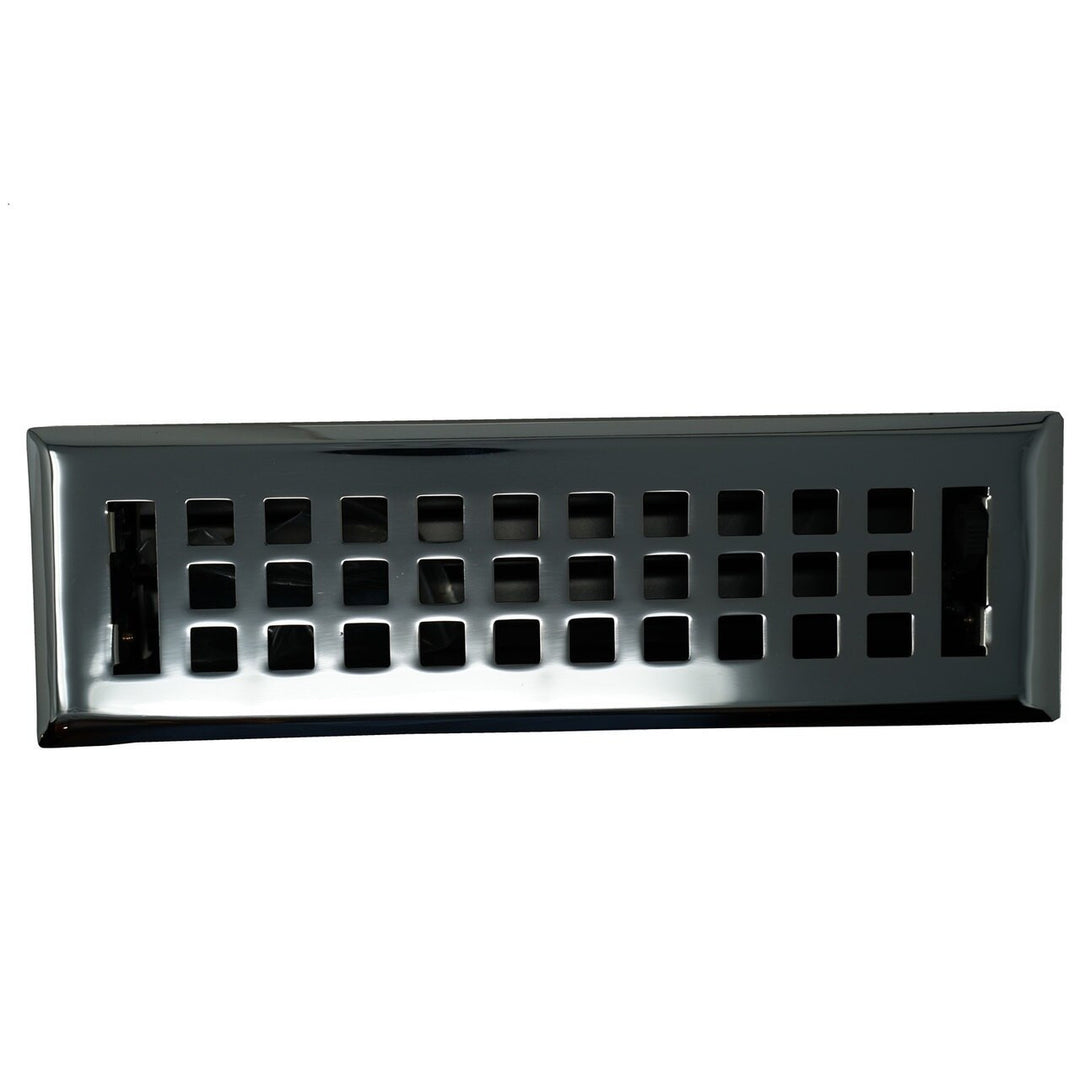 Madelyn Carter Artisan Polished Chrome Wall and Floor Vent Cover Vent Cover Kay Hardware - VCU