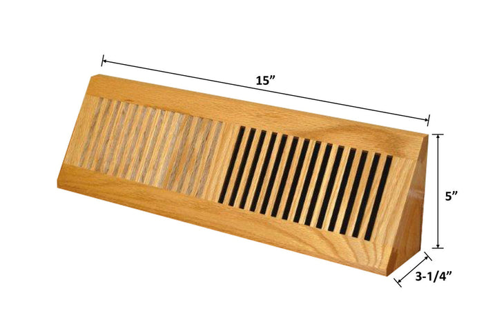 Wood Baseboard Heater Covers - Wood Designs Base Vent Grillworks, Inc - VCU