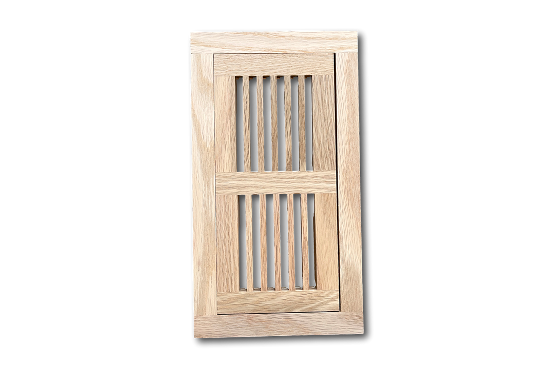 Wood Designs One Way Linear Flush with Frame Vent Cover Register Grillworks, Inc - VCU