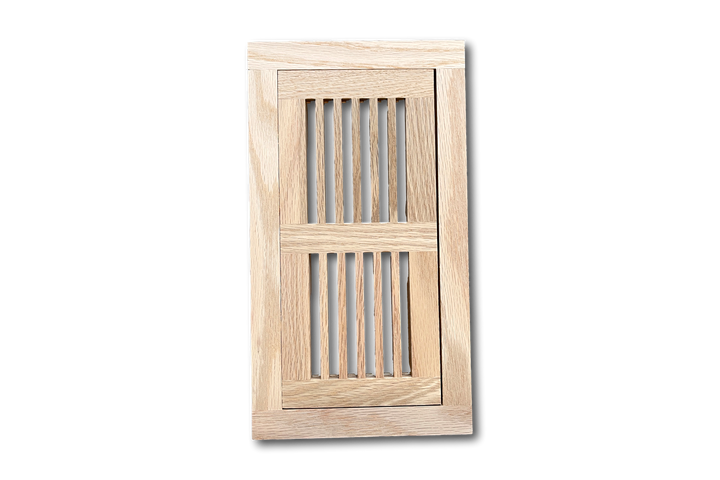 Wood Designs One Way Linear Flush with Frame Vent Cover Register Grillworks, Inc - VCU
