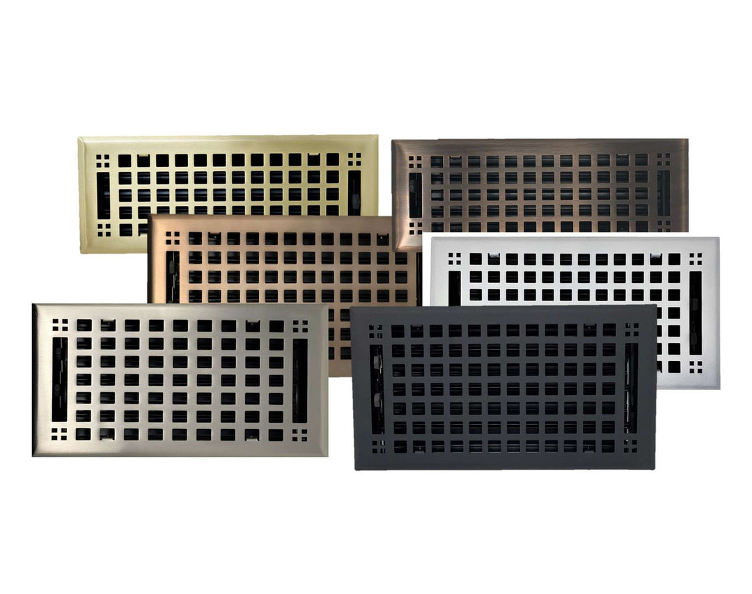 Madelyn Carter Artisan Steel Wall and Floor Vent Covers Vent Cover Kay Hardware - VCU