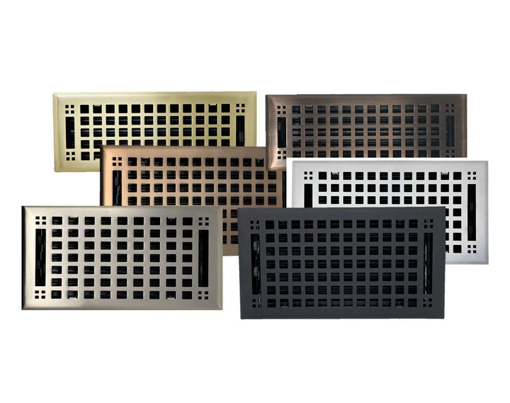 Madelyn Carter Artisan Steel Wall and Floor Vent Covers Vent Cover Kay Hardware - VCU