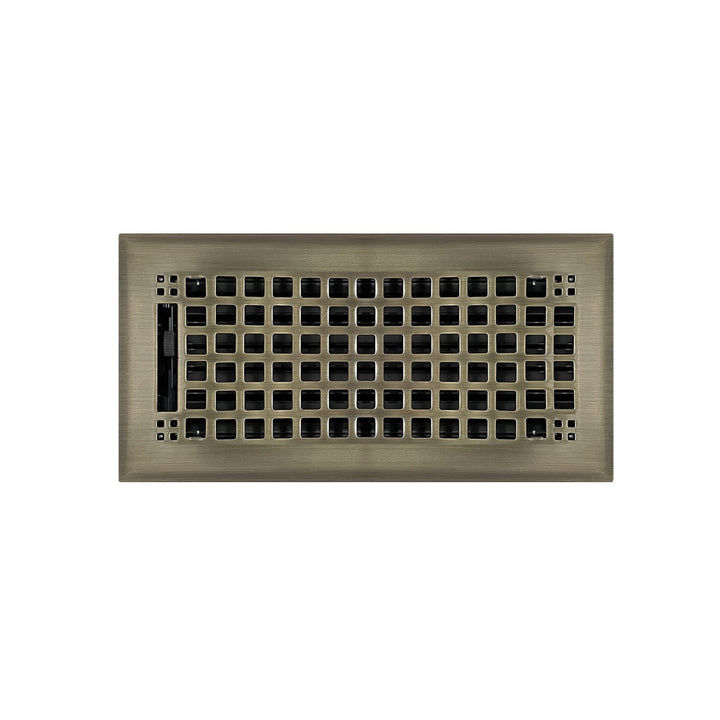 Mission Steel Floor and Wall Registers Vent Cover Steel Plated (Wholesale Registers) - VCU