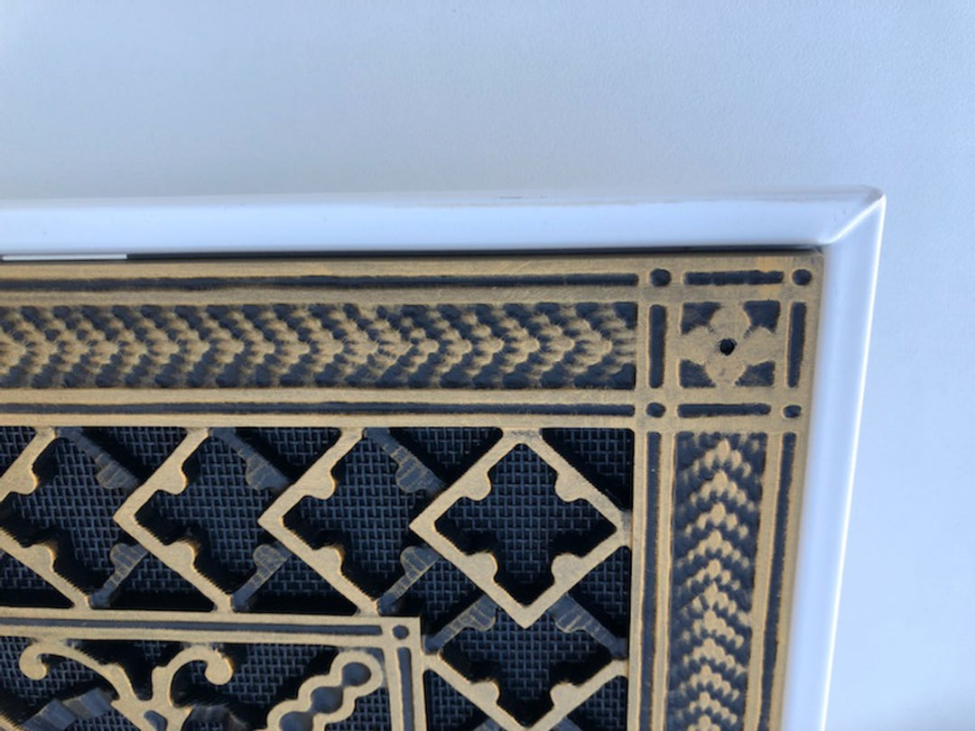 Louis XIV Style Resin Magnetic Filter Grille Grille Beaux-Arts Classic Products - VCU