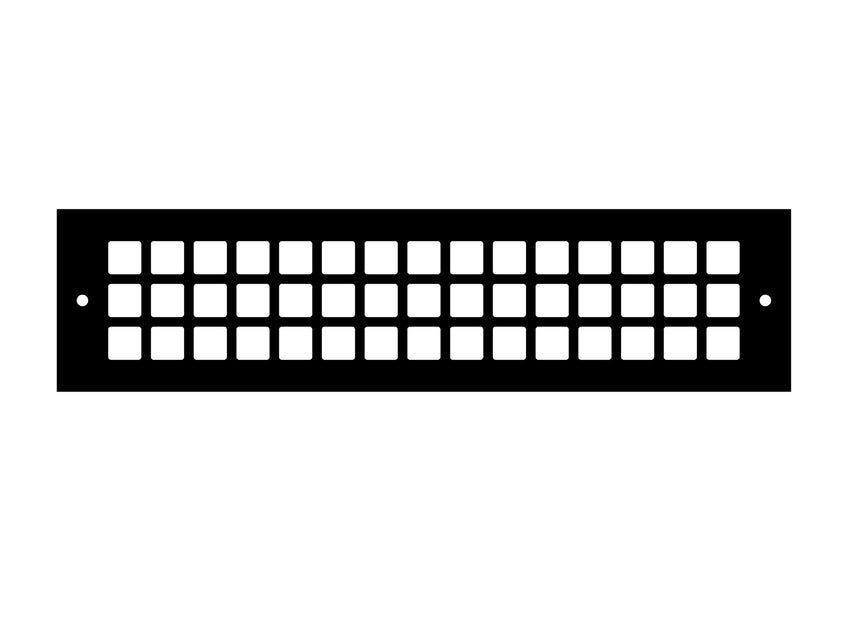 Square Toe Kick Vent Cover Toe Kick Reggio Register Company, LLC - VCU