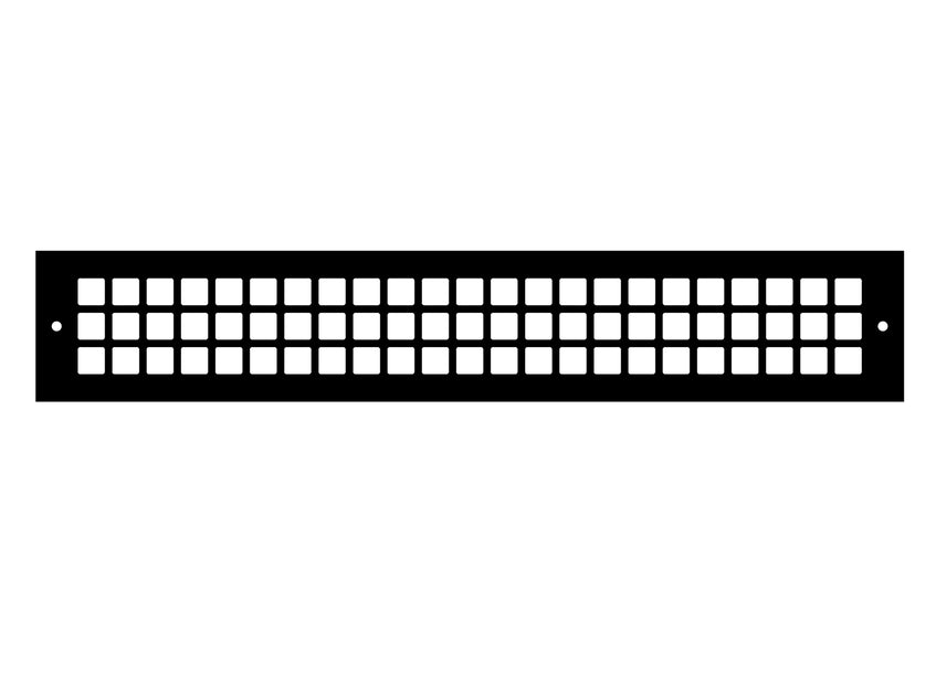 Square Toe Kick Vent Cover Toe Kick Reggio Register Company, LLC - VCU