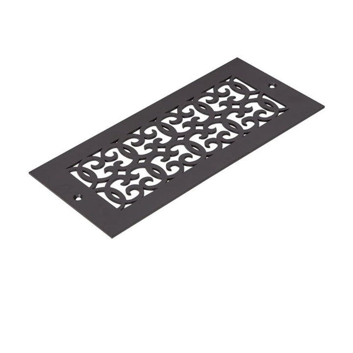 Versailles Design Vent Covers - Made to Order Vent Cover Reggio Register Company, LLC - VCU 2.25 x 10 (Overall 3.5 x 12) 3/16" Aluminum Oil Rubbed Bronze