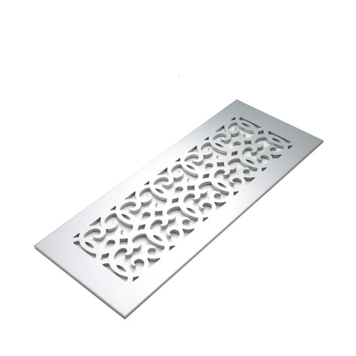 Versailles Design Vent Covers - Made to Order Vent Cover Reggio Register Company, LLC - VCU 2.25 x 10 (Overall 3.5 x 12) 3/16" Aluminum Silver