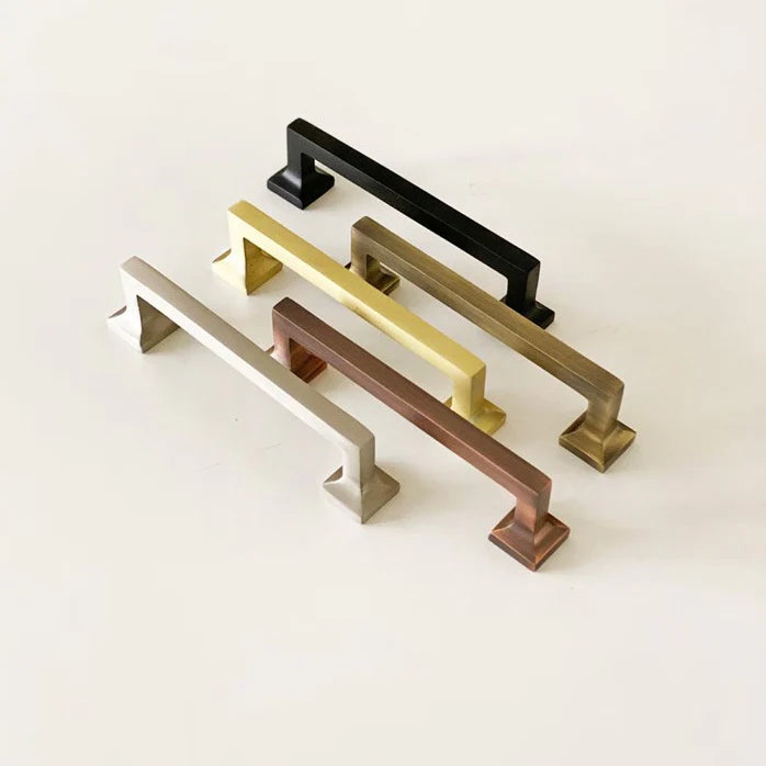 Craftsman Solid Brass Drawer Pull Cabinet Hardware Kay Hardware - VCU