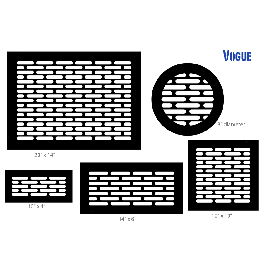 Gold Series Return Air Filter Frame Vogue Return Grille Air Filter Frame Steel Crest Corporation - VCU