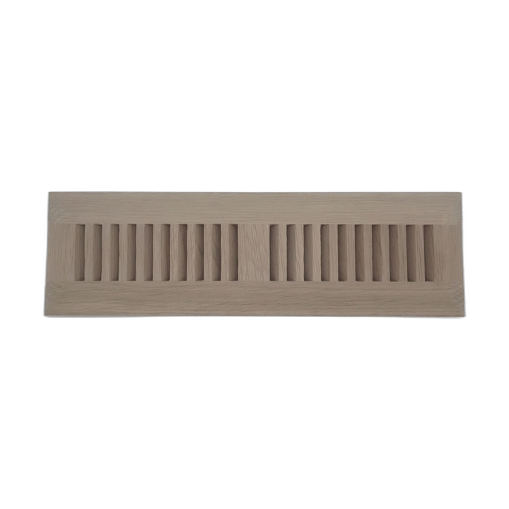 Wood Designs Insert Floor Registers - Optional Damper Insert 2.5 x 10 (Overall 3.938 x 11.438)