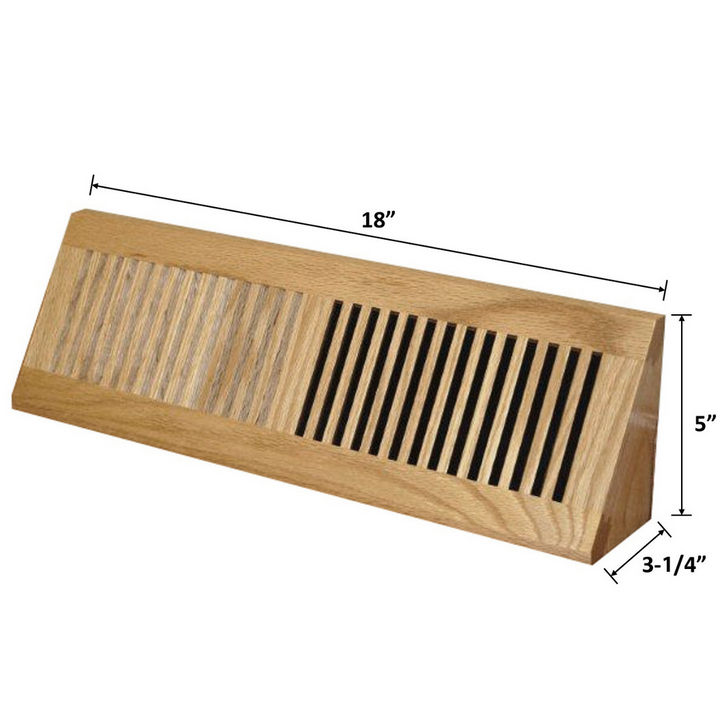 Wood Baseboard Heater Covers - Wood Designs Base Vent Grillworks, Inc - VCU