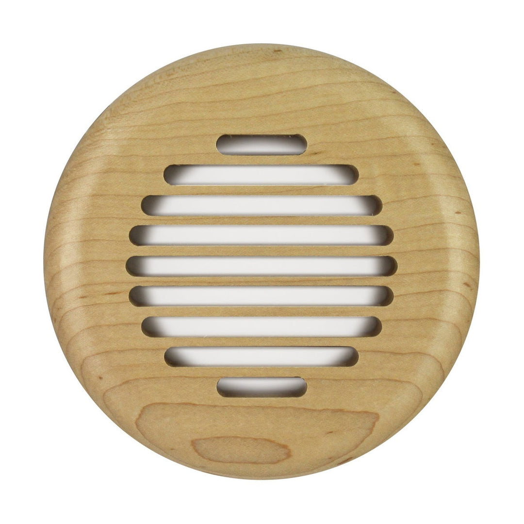 Wood Designs High Velocity Outlet High Velocity Outlet (Grille) Grillworks, Inc - VCU Louvered Surface Mount Red Oak