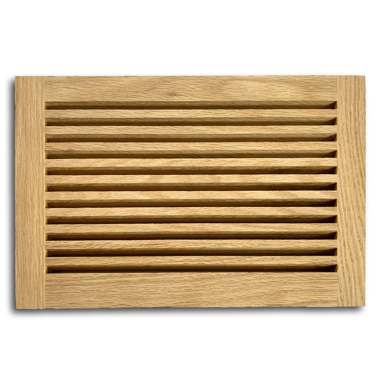 Wood Designs One Way Directional Flush Mount Slab Vent Cover Flush No Frame Vent Cover Grillworks, Inc - VCU