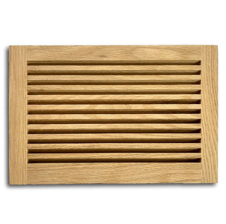 Wood Designs One Way Directional Flush Mount Slab Vent Cover Flush No Frame Vent Cover Grillworks, Inc - VCU