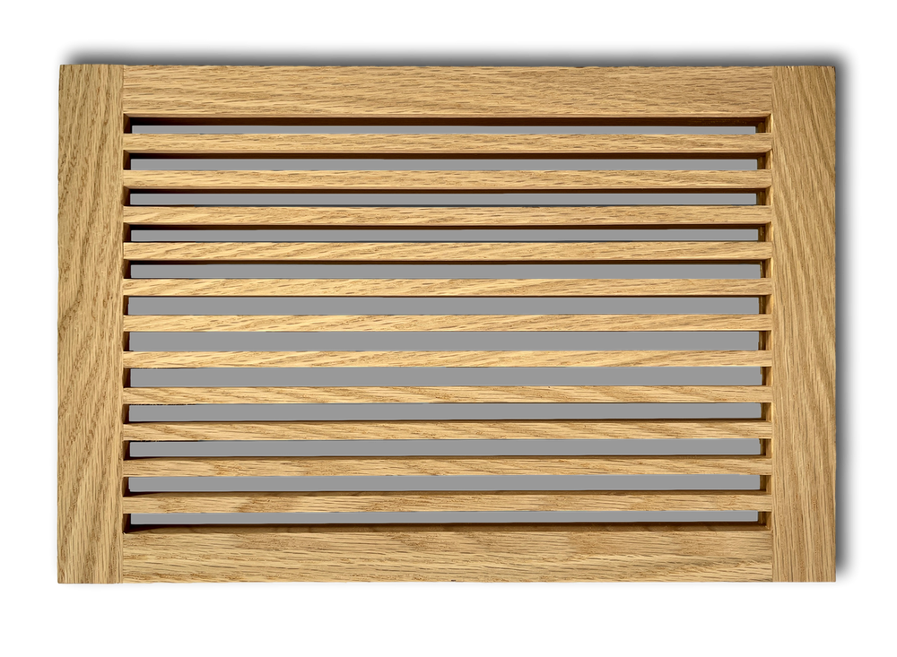 Wood Designs One Way Linear Flush Mount Slab Vent Cover Flush No Frame Vent Cover Grillworks, Inc - VCU