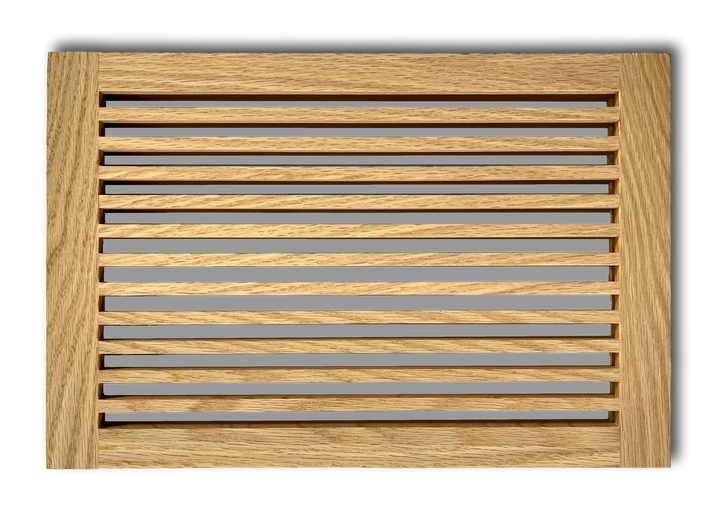 Wood Designs One Way Linear Flush Mount Slab Vent Cover Flush No Frame Vent Cover Grillworks, Inc - VCU