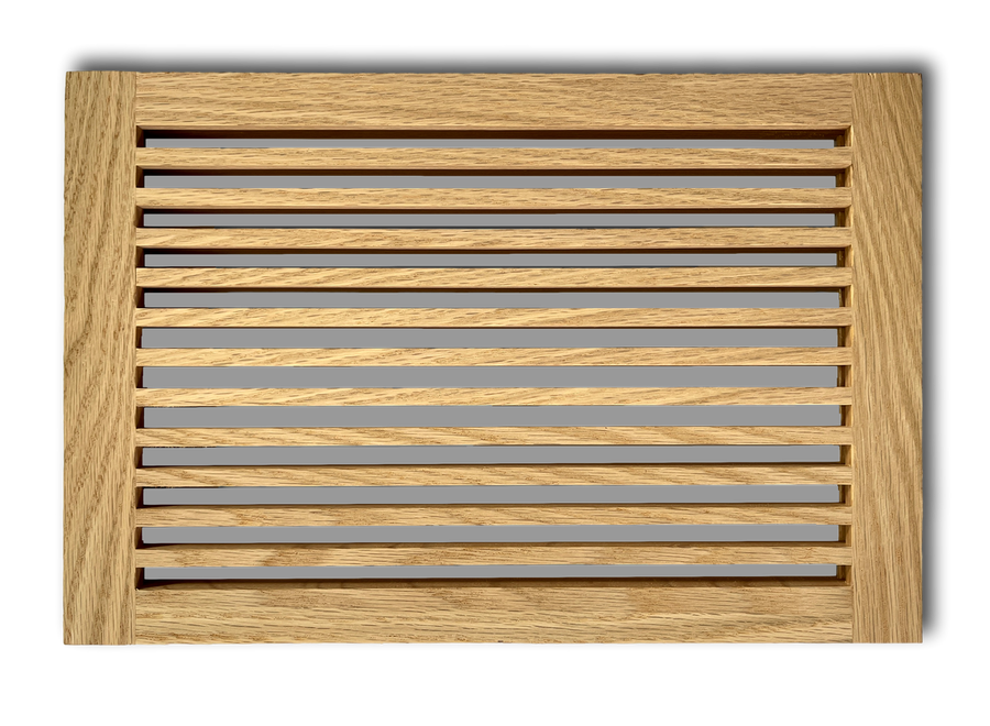 Wood Designs One Way Linear Flush Mount Slab Vent Cover Flush No Frame Vent Cover Grillworks, Inc - VCU