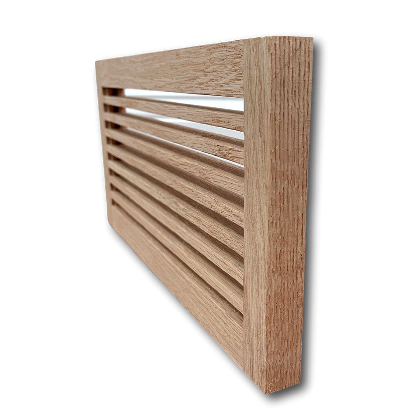 Wood Designs One Way Linear Flush Mount Slab Vent Cover Flush No Frame Vent Cover Grillworks, Inc - VCU