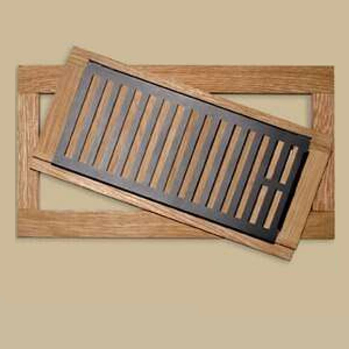 Box-or-EZ Damper for Wood Designs Damper Grillworks, Inc - VCU 2.5 x 10 (Overall 6.5 x 14) Wood Designs EZ Damper