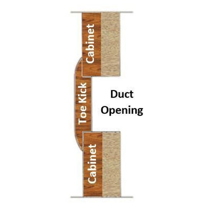 Wood Designs Toe Kick Vent Covers Toe Kick Grillworks, Inc - VCU