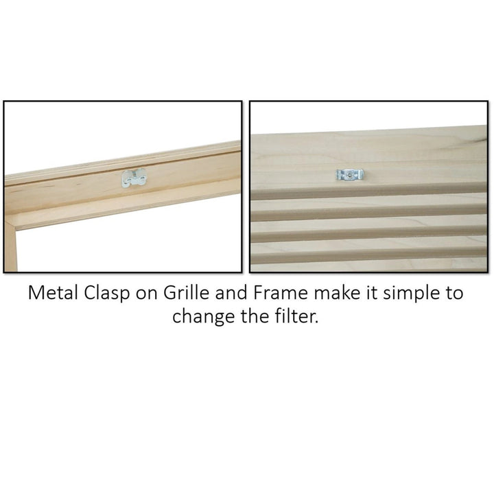 Wood Designs Filter Grille Air Return Filter Grille Grillworks, Inc - VCU
