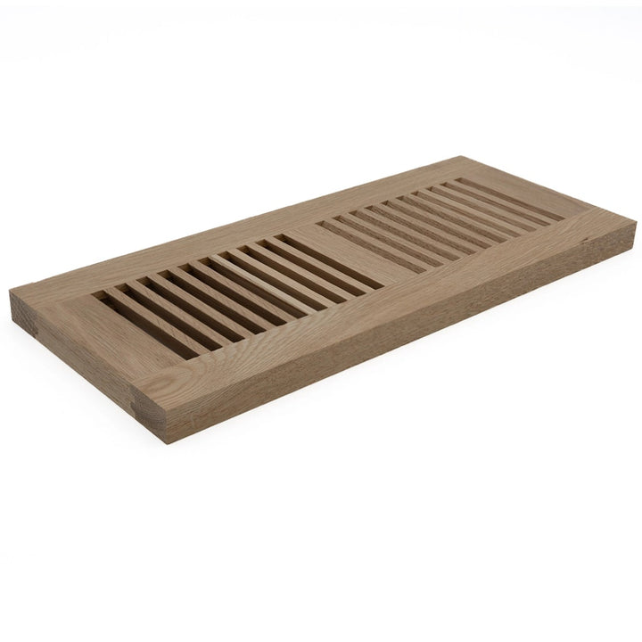 Wood Designs Flush Mount Slab - 3 Thicknesses Flush No Frame Vent Cover Grillworks, Inc - VCU 2.5 x 10 (Overall 4.5 x 12) Maple Floor
