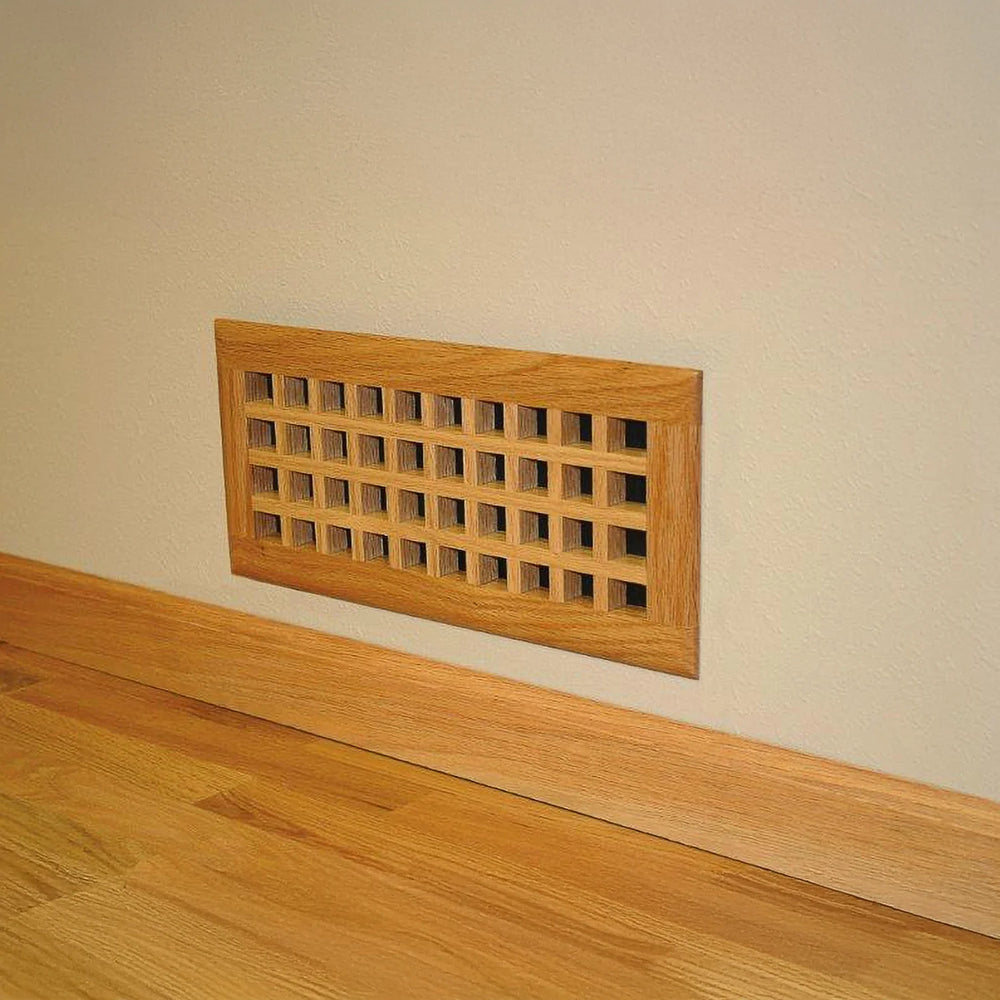 Wood Designs Grid Insert Floor Registers Insert Grillworks, Inc - VCU