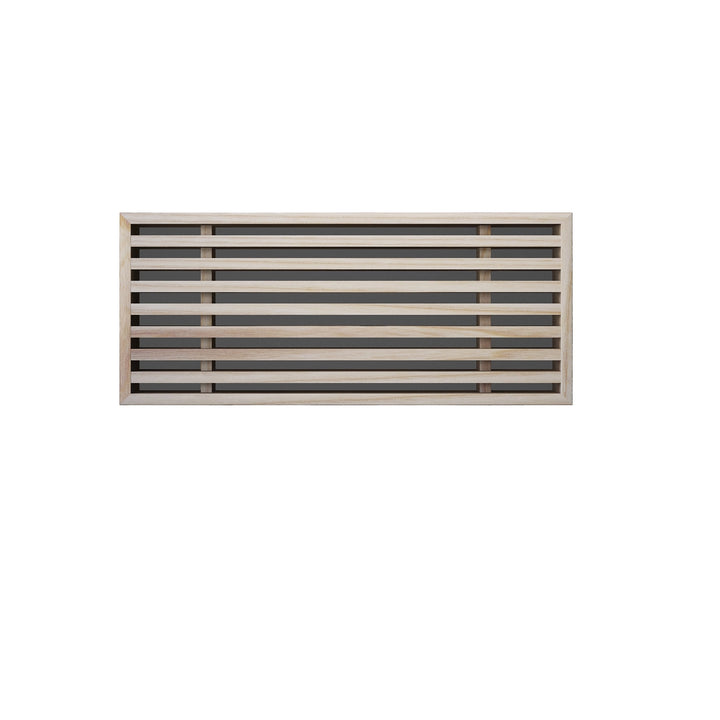 Angled Bar Inset - Flush Mount Removable Core Wood Grilles - Ceiling and Wall Flush Grille Vexell - VCU
