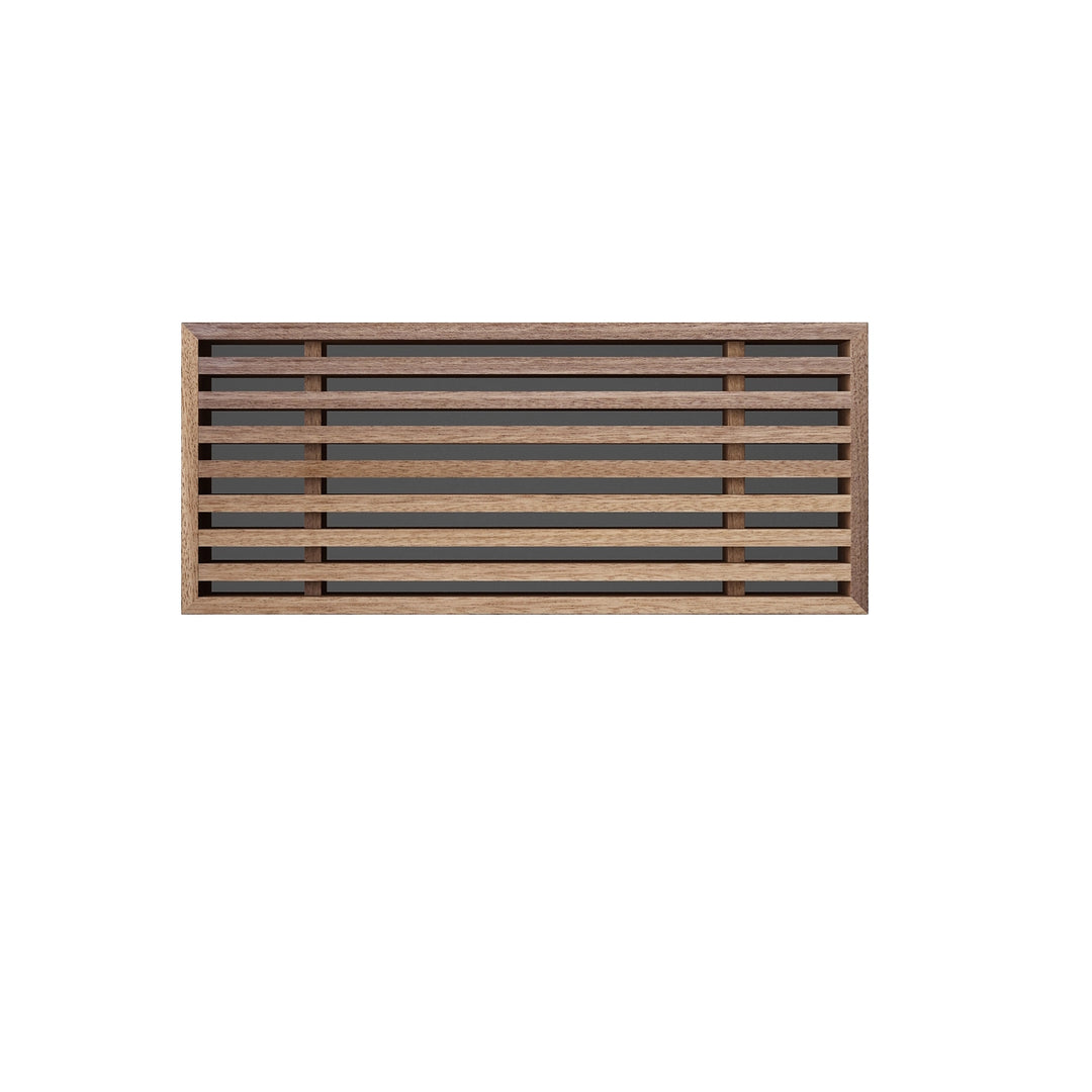 Angled Bar Inset - Flush Mount Removable Core Wood Grilles - Ceiling and Wall Flush Grille Vexell - VCU