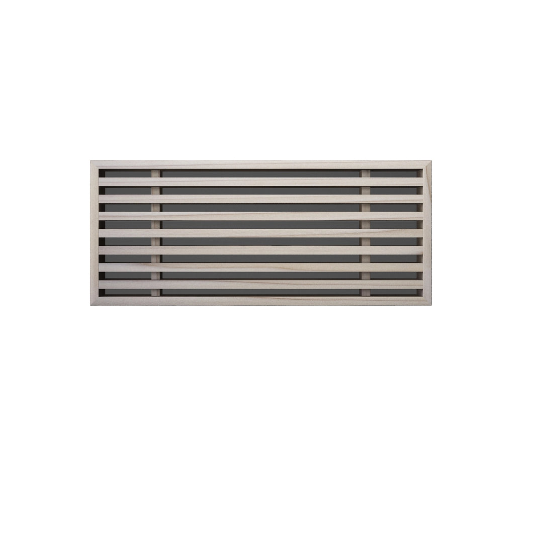 Angled Bar Inset - Flush Mount Removable Core Wood Grilles - Ceiling and Wall Flush Grille Vexell - VCU