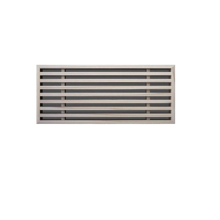 Angled Bar Inset - Flush Mount Removable Core Wood Grilles - Ceiling and Wall Flush Grille Vexell - VCU