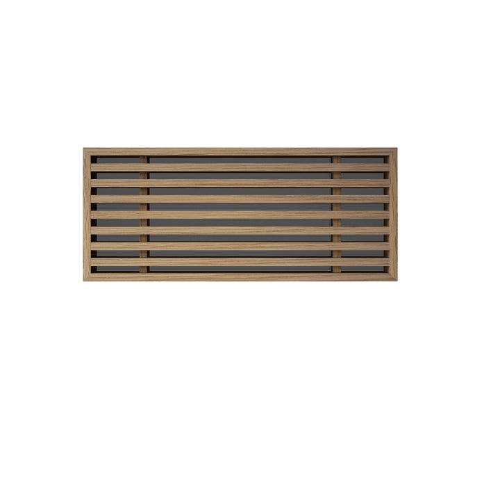 Angled Bar Inset - Flush Mount Removable Core Wood Grilles - Ceiling and Wall Flush Grille Vexell - VCU