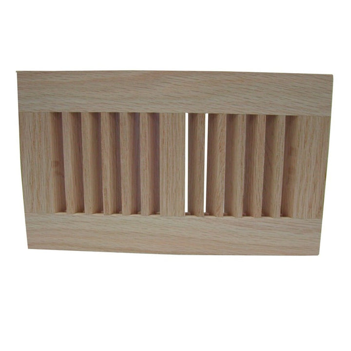 3/4" Thick Vertical Slab Vent Covers Vent Cover All American Wood Register Co - VCU 2.25 x 10 (Overall 3.75 x 11.188) Ash-Standard