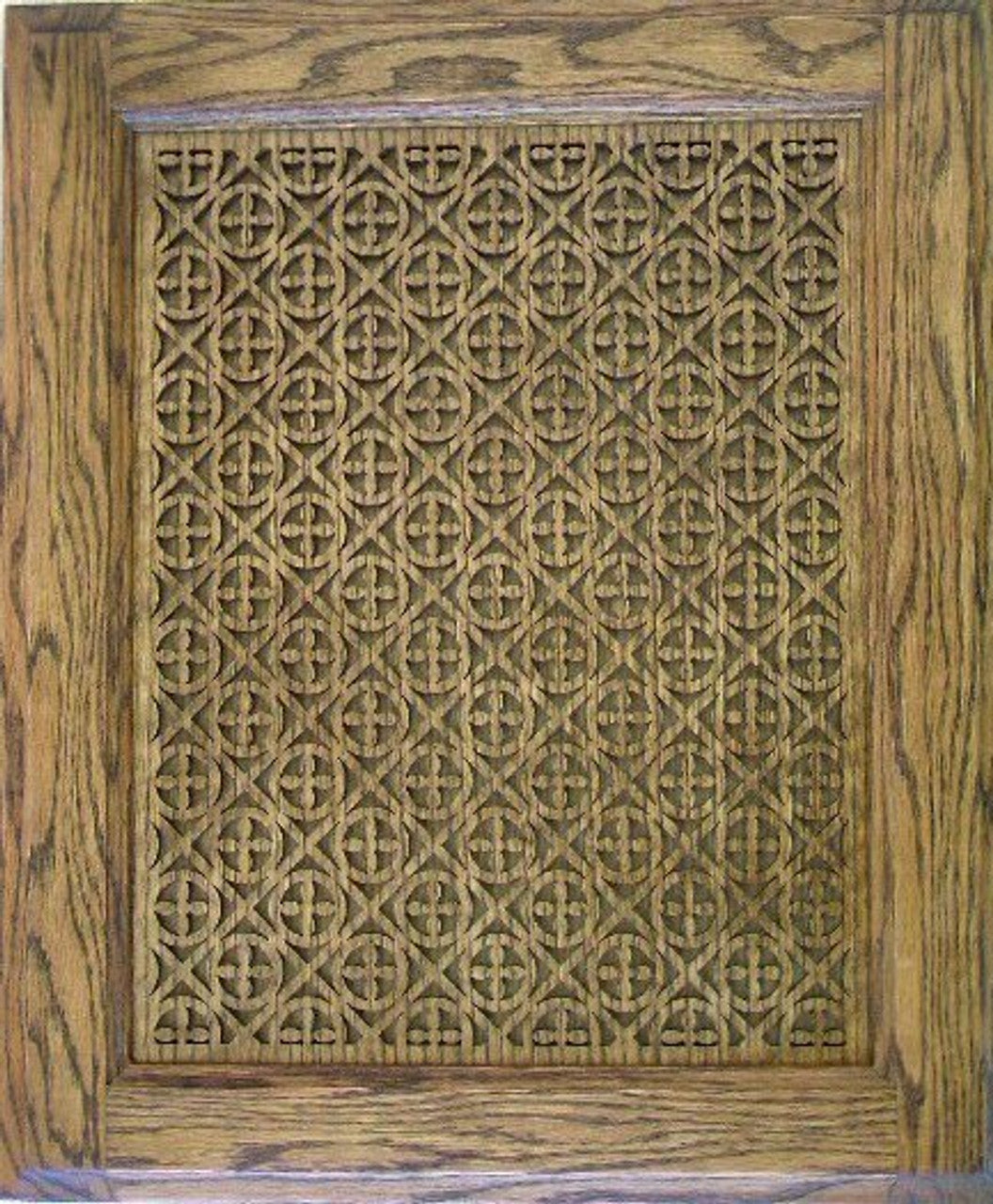 Wood Wall and Ceiling Vent Covers Pattern F Vent Cover Pattern Cut, Inc. - VCU