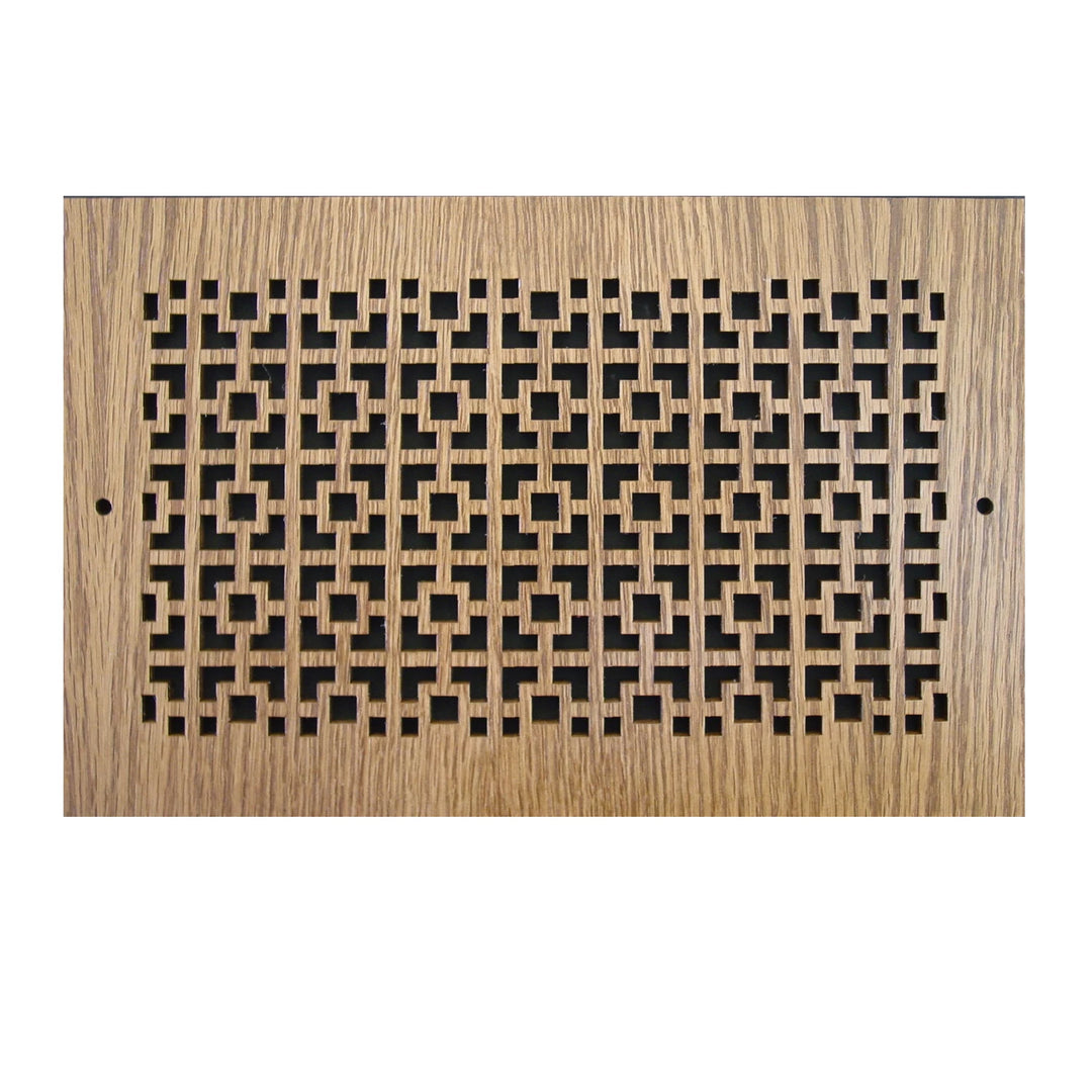 Wood Wall and Ceiling Vent Covers Pattern A Vent Cover Pattern Cut, Inc. - VCU